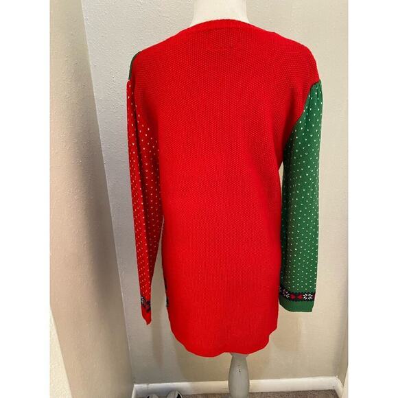 *EUC* Ugly Christmas Sweater Dress/Tunic - Picture 5 of 7